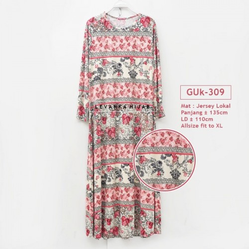 GUk-309 Gamis Payung GUk